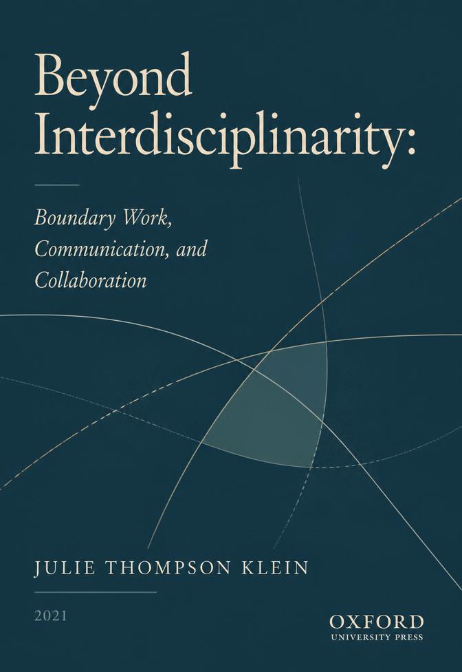 Cover of Beyond Interdisciplinarity